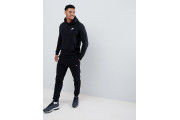 Nike pullover hoodie with swoosh logo in black 